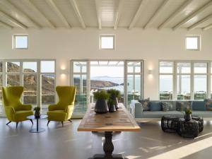 Posezení v ubytování Epic Blue Mykonos