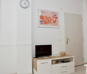 TV a/nebo společenská místnost v ubytování Casa Bamboo