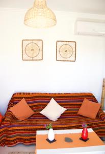 Posezení v ubytování Casa Bamboo
