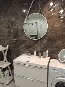 Un baño de Apartament w Krzesznej