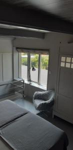 Postel nebo postele na pokoji v ubytování Anno 1874