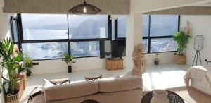 Posezení v ubytování Home2Book Luxury Panoramic Sea Views Tabaiba