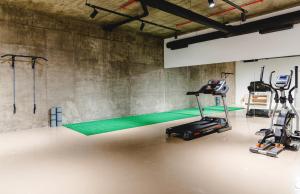Fitness centrum a/nebo fitness zařízení v ubytování Mercure Fátima