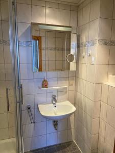 Kylpyhuone majoituspaikassa Villa Borchert