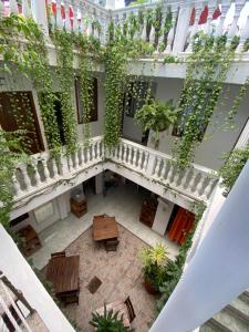 Balkón nebo terasa v ubytování Patio de Getsemani