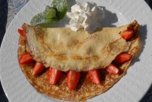 Jedlo v ubytovaní bed & breakfast alebo blízkom okolí