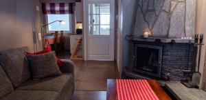 Oleskelutila majoituspaikassa Chalets UkkoHerra 1 & 2