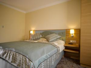 Letto o letti in una camera di Hotel Drei Raben