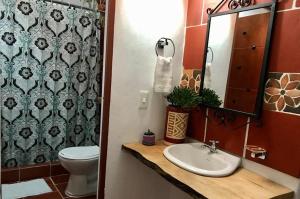 Koupelna v ubytování Villa del Sol - Apartamentos Turísticos + 14 fotografií