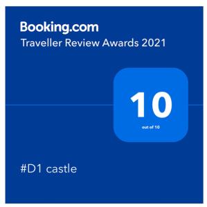 #D1 castle STUDIO WIFI KING bed Ocho Rios Jamaica的证书、奖牌、标识或其他文件