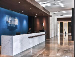 The lobby or reception area at Holiday Inn Express Harbin Qunli, an IHG Hotel