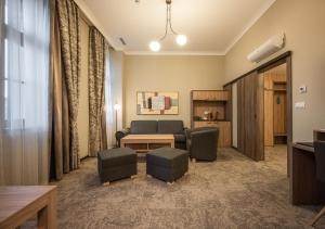 Istumisnurk majutusasutuses EFI SPA Hotel Superior & Pivovar