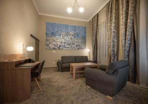 Istumisnurk majutusasutuses EFI SPA Hotel Superior & Pivovar