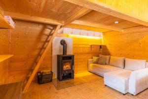 Posedenie v ubytovaní Camping und Chalet Saggraben