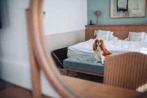 Postel nebo postele na pokoji v ubytování Art Hotel