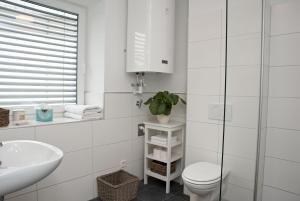 Vonios kambarys apgyvendinimo įstaigoje Villa Berginz by Seebnb