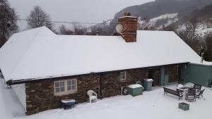 Clarisses Cottage v zimě