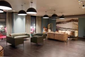 Istumisnurk majutusasutuses Udman Hotel Greater Noida
