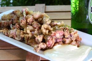 公寓内部或周边提供的食物