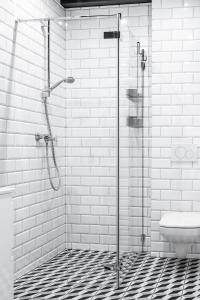 Koupelna v ubytování APARTAMENTY DVOOR1924