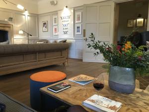 Posezení v ubytování Cotswold Lodge