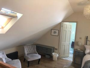 Posezení v ubytování Cotswold Lodge