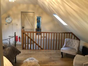 Posezení v ubytování Cotswold Lodge
