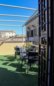 Balkón nebo terasa v ubytování B&B Carlo V