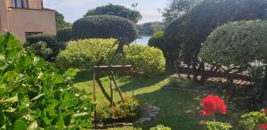 Vonkajšia záhrada v ubytovaní Apartamento con jardín a 11 metros de la playa. B3.