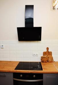 TV a/nebo společenská místnost v ubytování Lawendowe Siedlisko