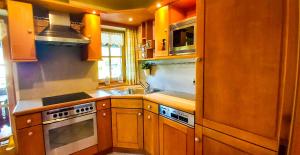 Kuchyň nebo kuchyňský kout v ubytování Ferienwohnung Reisenauer + 12 fotografií