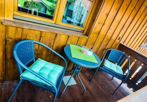 Posezení v ubytování Ferienwohnung Reisenauer