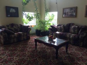Posezení v ubytování Executive Inn Schulenburg