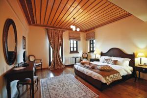 Posteľ alebo postele v izbe v ubytovaní Hotel Athina