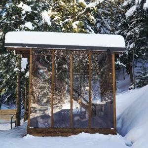 Novosiele Lifestyle Apartments - nad górską rzeką - Strefa relaksu sauna jacuzzi - Bieszczady v zimě