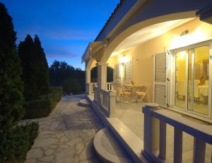 Balkón nebo terasa v ubytování Extraordinary Villa Marija in Kastela