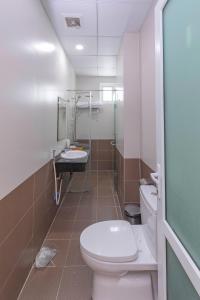 Koupelna v ubytování Vy Anh Đà Lạt Hotel