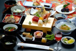 Cibo presso il ryokan o nelle vicinanze