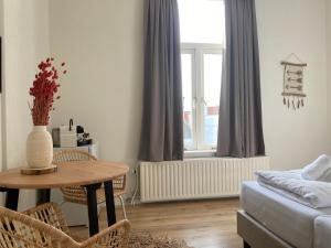 Krevet ili kreveti u jedinici u okviru objekta Hotel Doppenberg