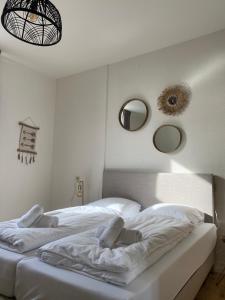Ein Bett oder Betten in einem Zimmer der Unterkunft Hotel Doppenberg
