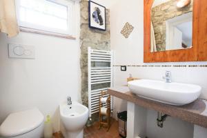 Phòng tắm tại Villa Gallorosso