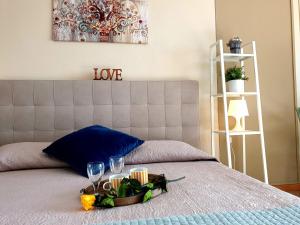 Cama o camas de una habitación en Residence Il Fiore Del Garda