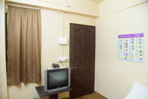 TV a/nebo společenská místnost v ubytování Hotel Parag