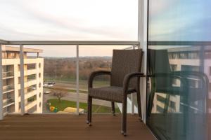 Balkón alebo terasa v ubytovaní Seaside Apartaments Deluxe 627