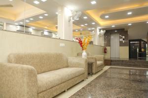 Posezení v ubytování Hotel Bandhan Residency
