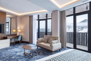 Posezení v ubytování Ambassadori Goderdzi Hotel