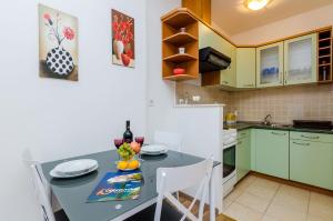 
Küche/Küchenzeile in der Unterkunft Kljunak Apartment
