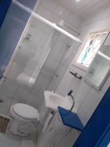 Kylpyhuone majoituspaikassa Pousada Cantinho da Mi & Teco