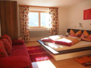 Posteľ alebo postele v izbe v ubytovaní Ferienwohnung Hildegard