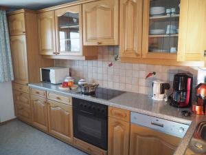 Kuchyňa alebo kuchynka v ubytovaní Ferienwohnung Hildegard
